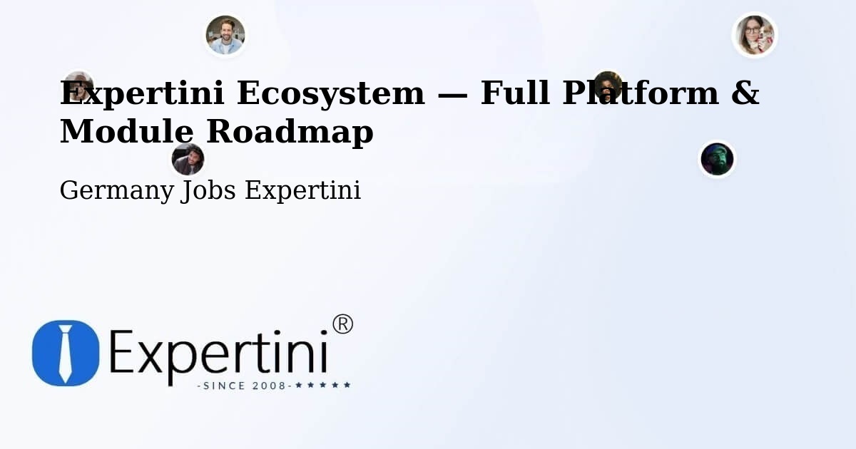 Expertini Ecosystem — Full Platform & Module Roadmap – Bitterfeld Wolfen
