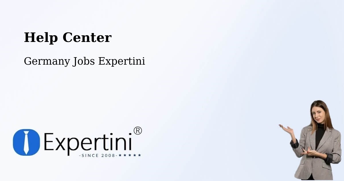 Help Center – Bitterfeld Wolfen - Germany Jobs Expertini